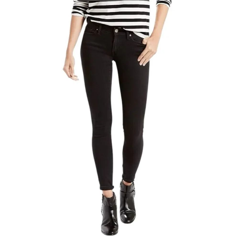 Levi's(R) 711 Skinny Soft Black 29 28